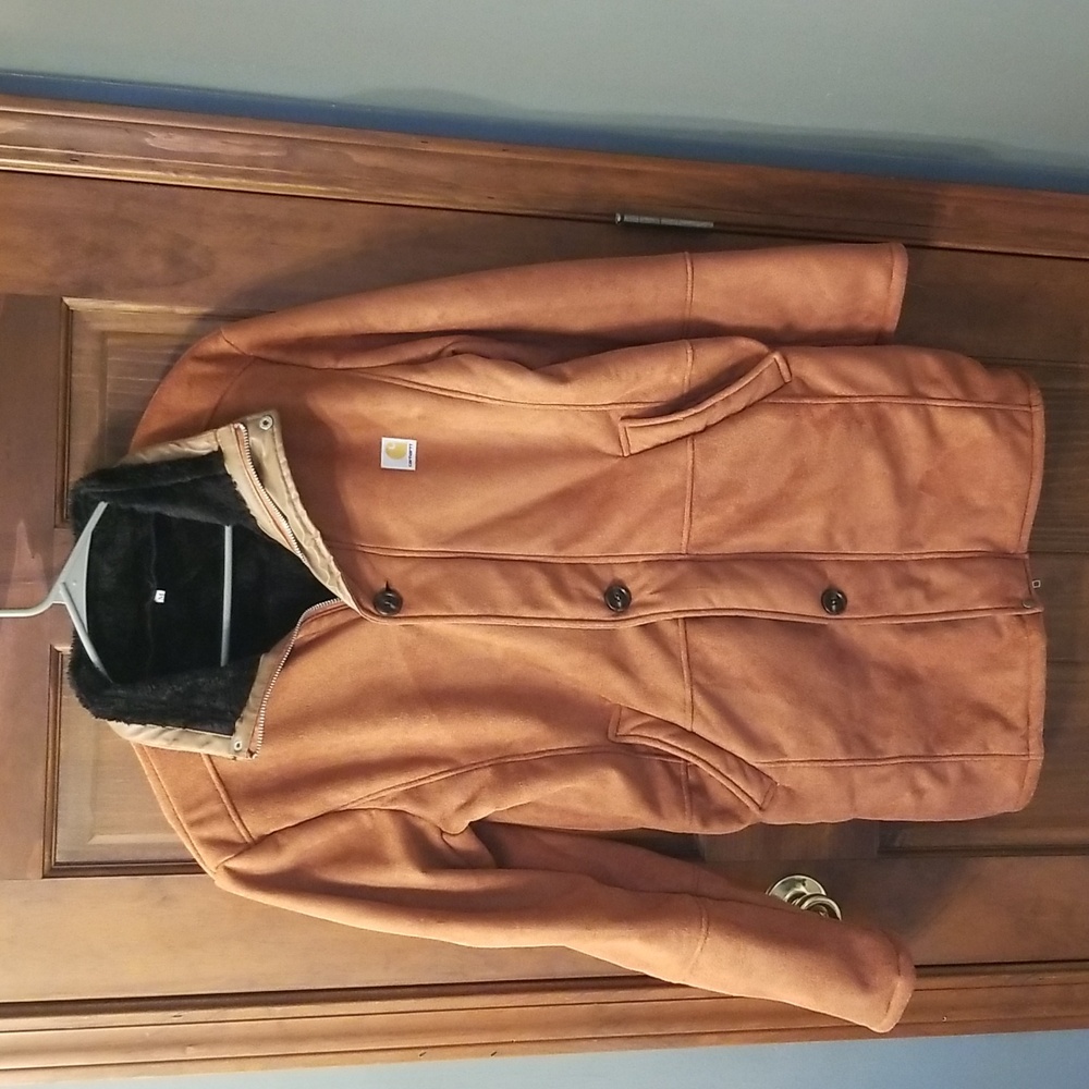 CARHARTT DUSTER JACKET/COAT, RUST, MEN'S SZ. M, NWOT